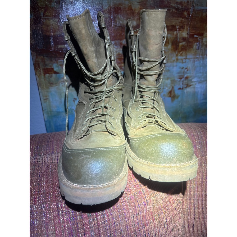 Danner MCWB Speed Lacer 15655X Mens 12 N Olive Drab Combat Boots Vibram USA